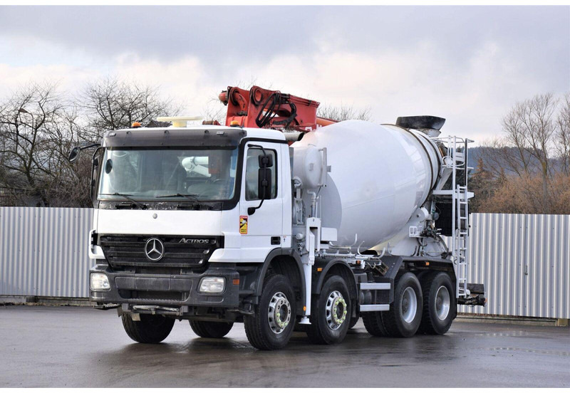 Mercedes-Benz ACTROS 3241* Betonpumpe 21m *8x4 * Top Zustand - Автобетононасос: фото 2 Mercedes-Benz ACTROS 3241* Betonpumpe 21m *8x4 * Top Zustand - Автобетононасос: фото 2