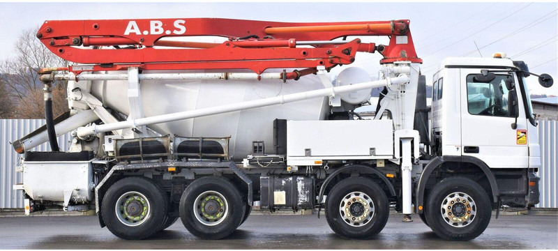 Mercedes-Benz ACTROS 3241* Betonpumpe 21m *8x4 * Top Zustand - Автобетононасос: фото 3 Mercedes-Benz ACTROS 3241* Betonpumpe 21m *8x4 * Top Zustand - Автобетононасос: фото 3