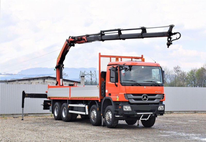 Mercedes-Benz ACTROS 3241 - Грузовик бортовой/ Платформа, Автоманипулятор: фото 2 Mercedes-Benz ACTROS 3241 - Грузовик бортовой/ Платформа, Автоманипулятор: фото 2
