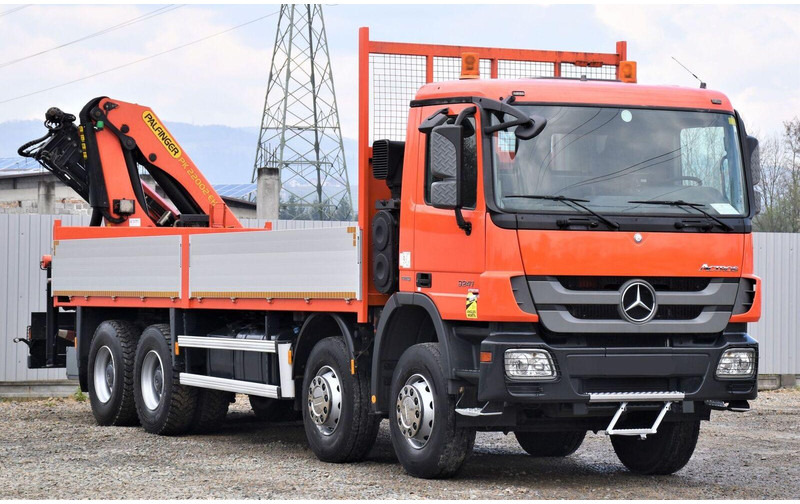 Mercedes-Benz ACTROS 3241 - Грузовик бортовой/ Платформа, Автоманипулятор: фото 4 Mercedes-Benz ACTROS 3241 - Грузовик бортовой/ Платформа, Автоманипулятор: фото 4