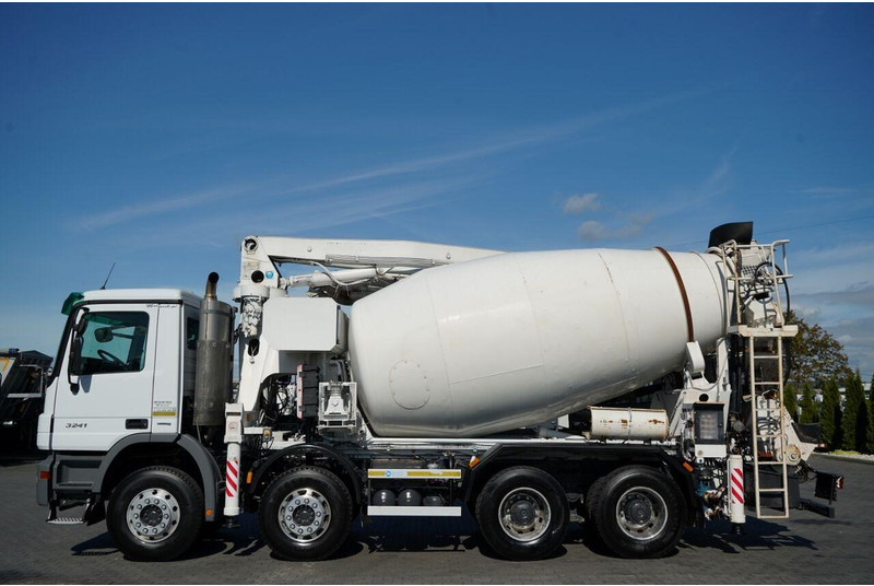 Mercedes-Benz ACTROS 3241 / POMPOGRUSZKA / 8X4 / BETONIARKA + POMPA SERMAC 3Z2 - Автобетоносмеситель: фото 5 Mercedes-Benz ACTROS 3241 / POMPOGRUSZKA / 8X4 / BETONIARKA + POMPA SERMAC 3Z2 - Автобетоносмеситель: фото 5