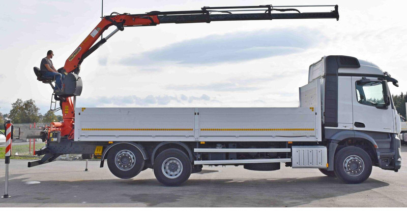 Mercedes-Benz AROCS 2542 - Грузовик бортовой/ Платформа, Автоманипулятор: фото 4 Mercedes-Benz AROCS 2542 - Грузовик бортовой/ Платформа, Автоманипулятор: фото 4