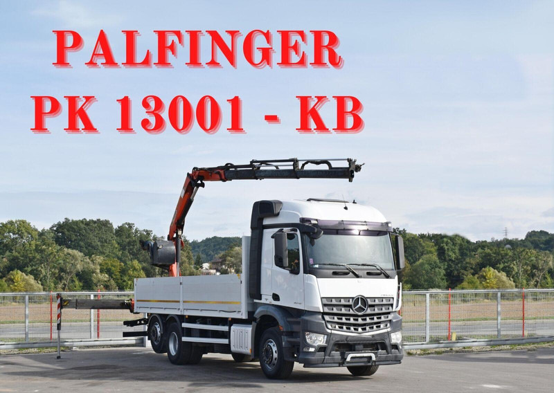 Mercedes-Benz AROCS 2542 - Грузовик бортовой/ Платформа, Автоманипулятор: фото 1 Mercedes-Benz AROCS 2542 - Грузовик бортовой/ Платформа, Автоманипулятор: фото 1