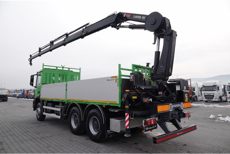Mercedes-Benz AROCS 2636 / 6x4 / SKRZYNIOWY- 6,5 M / + HDS HIAB 4x wysów: 13 m - Грузовик бортовой/ Платформа, Автоманипулятор: фото 3 Mercedes-Benz AROCS 2636 / 6x4 / SKRZYNIOWY- 6,5 M / + HDS HIAB 4x wysów: 13 m - Грузовик бортовой/ Платформа, Автоманипулятор: фото 3