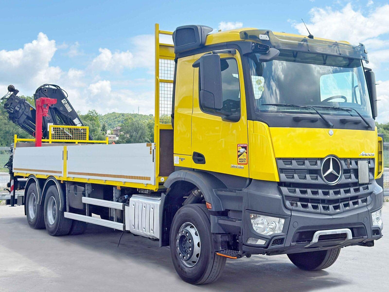 Mercedes-Benz AROCS 2636 *HIAB 166 D-4 HIDUO + FUNK* 6x4 - Грузовик бортовой/ Платформа, Автоманипулятор: фото 3 Mercedes-Benz AROCS 2636 *HIAB 166 D-4 HIDUO + FUNK* 6x4 - Грузовик бортовой/ Платформа, Автоманипулятор: фото 3