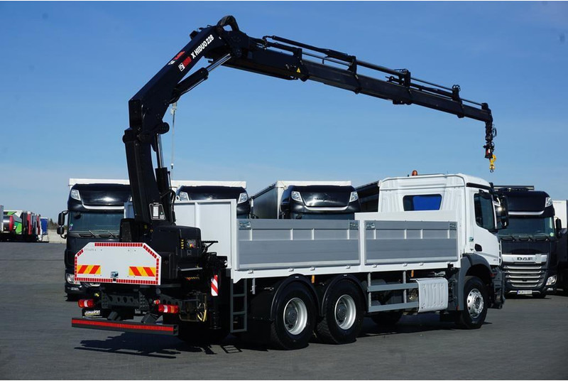 Mercedes-Benz AROCS / 2643 / 6 X 4 / SKRZYNIOWY + HDS / HIAB 228 E – 4 / WYS. - Грузовик бортовой/ Платформа, Автоманипулятор: фото 5 Mercedes-Benz AROCS / 2643 / 6 X 4 / SKRZYNIOWY + HDS / HIAB 228 E – 4 / WYS. - Грузовик бортовой/ Платформа, Автоманипулятор: фото 5