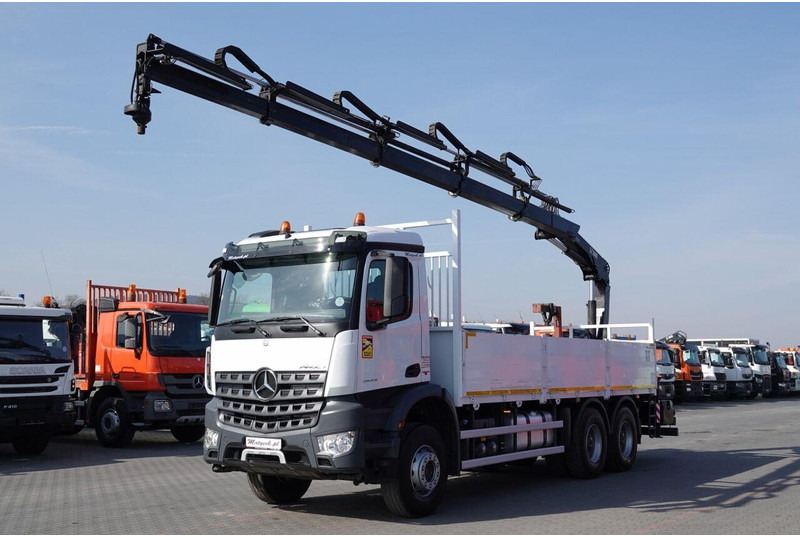 Mercedes-Benz AROCS 2643 / 6x4 / SKRZYNIOWY- 6,8 m / + HDS HIAB 144 wysów: 13 - Грузовик бортовой/ Платформа, Автоманипулятор: фото 2 Mercedes-Benz AROCS 2643 / 6x4 / SKRZYNIOWY- 6,8 m / + HDS HIAB 144 wysów: 13 - Грузовик бортовой/ Платформа, Автоманипулятор: фото 2