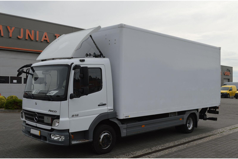 Mercedes-Benz ATEGO 816 CONTAINER+LIFT EURO 5 - Грузовик с закрытым кузовом: фото 1 Mercedes-Benz ATEGO 816 CONTAINER+LIFT EURO 5 - Грузовик с закрытым кузовом: фото 1