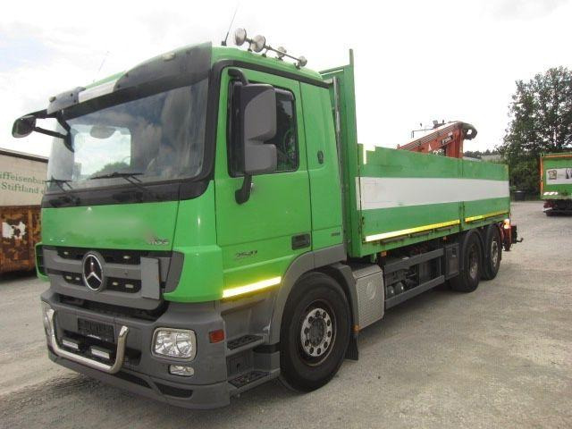 Mercedes-Benz Actros 2541 mit Atlas -Kran - Грузовик бортовой/ Платформа, Автоманипулятор: фото 2 Mercedes-Benz Actros 2541 mit Atlas -Kran - Грузовик бортовой/ Платформа, Автоманипулятор: фото 2