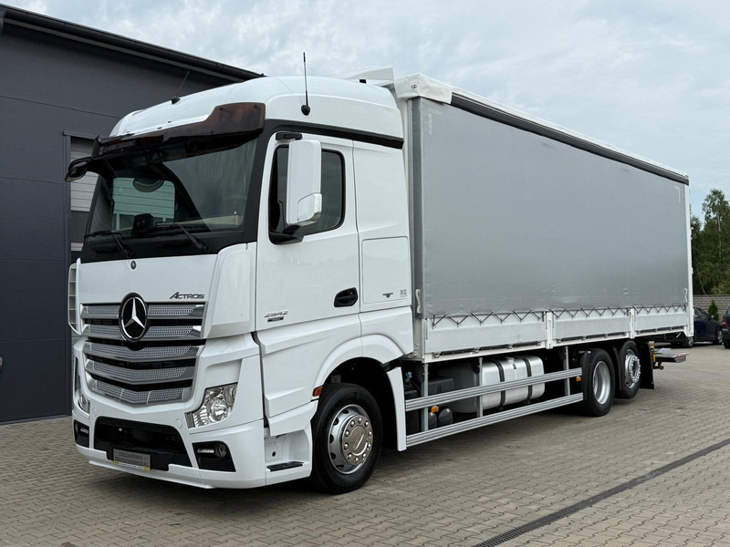 Mercedes-Benz Actros 2542 / E6 / burto-firanka 8,5 m + winda / 2 - Грузовик с закрытым кузовом: фото 1 Mercedes-Benz Actros 2542 / E6 / burto-firanka 8,5 m + winda / 2 - Грузовик с закрытым кузовом: фото 1