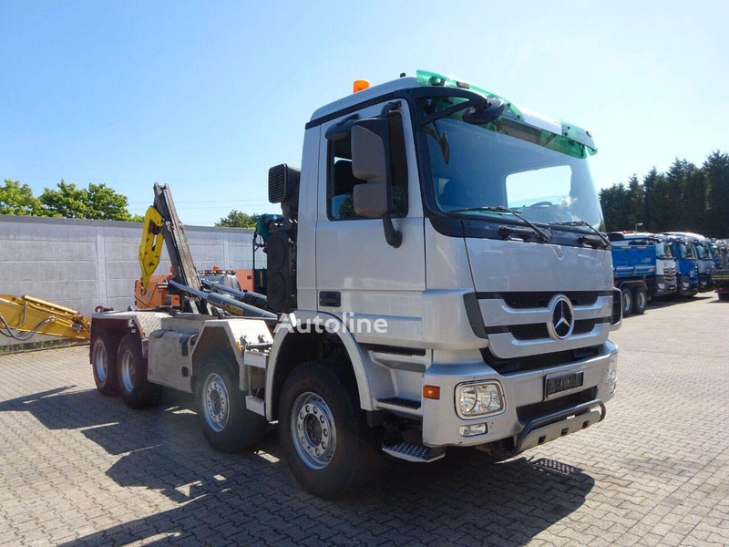 Mercedes-Benz Actros 3244 - Hook lift truck 8x4 - Крюковой мультилифт, Автоманипулятор: фото 2 Mercedes-Benz Actros 3244 - Hook lift truck 8x4 - Крюковой мультилифт, Автоманипулятор: фото 2