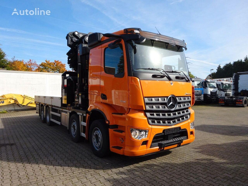 Mercedes-Benz Arocs 3751 - Flatbed+crane - Грузовик бортовой/ Платформа, Автоманипулятор: фото 2 Mercedes-Benz Arocs 3751 - Flatbed+crane - Грузовик бортовой/ Платформа, Автоманипулятор: фото 2