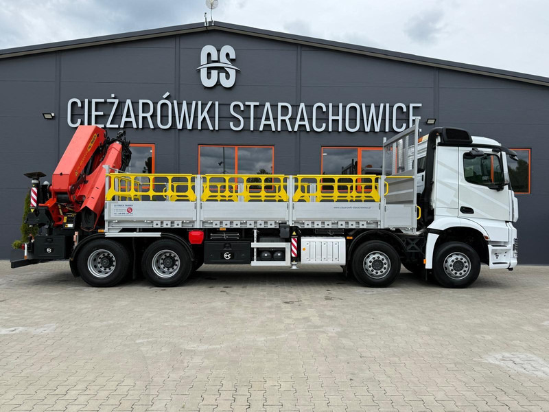 Mercedes-Benz Arocs Actros 3236 // E6 // 8x4 // Palfinger PK4800 - Грузовик бортовой/ Платформа, Автоманипулятор: фото 5 Mercedes-Benz Arocs Actros 3236 // E6 // 8x4 // Palfinger PK4800 - Грузовик бортовой/ Платформа, Автоманипулятор: фото 5