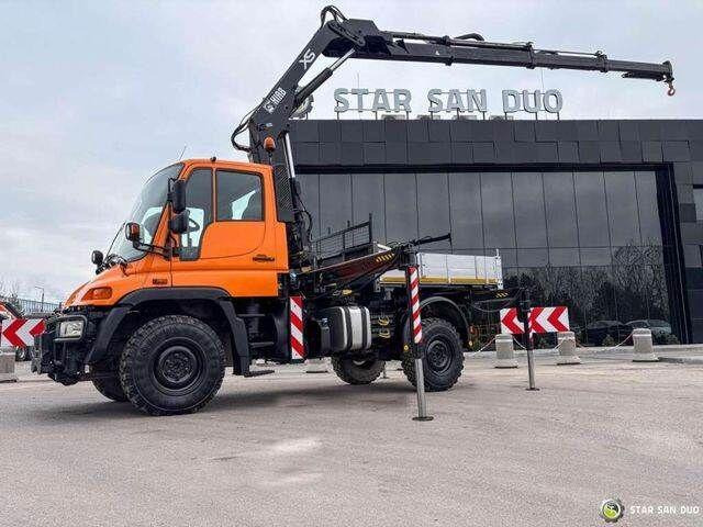 Mercedes-Benz UNIMOG U300 4x4 HIAB 122 D-3 CRANE - Самосвал, Автоманипулятор: фото 2 Mercedes-Benz UNIMOG U300 4x4 HIAB 122 D-3 CRANE - Самосвал, Автоманипулятор: фото 2