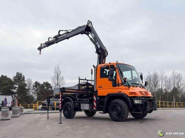 Mercedes-Benz UNIMOG U300 4x4 HIAB 122 D-3 CRANE - Самосвал, Автоманипулятор: фото 3 Mercedes-Benz UNIMOG U300 4x4 HIAB 122 D-3 CRANE - Самосвал, Автоманипулятор: фото 3