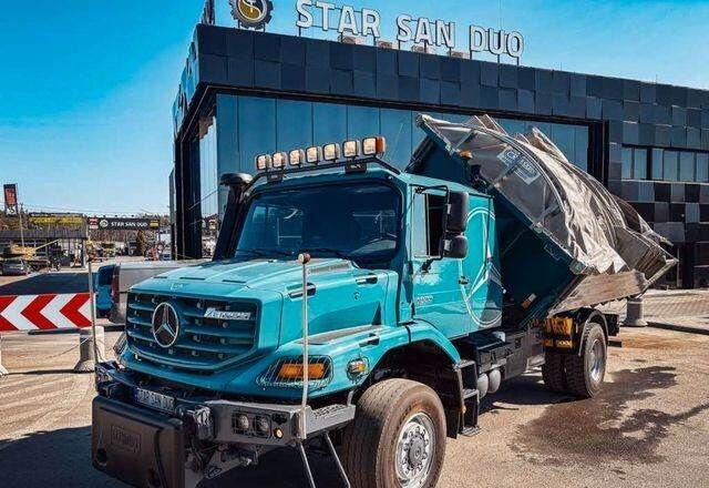 Mercedes-Benz Zetros 1833 4x4 Kipper Camper Chassis - Грузовик-шасси, Автоманипулятор: фото 4 Mercedes-Benz Zetros 1833 4x4 Kipper Camper Chassis - Грузовик-шасси, Автоманипулятор: фото 4