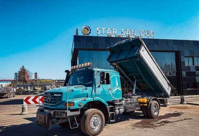 Mercedes-Benz Zetros 1833 4x4 Kipper Camper Chassis - Грузовик-шасси, Автоманипулятор: фото 2 Mercedes-Benz Zetros 1833 4x4 Kipper Camper Chassis - Грузовик-шасси, Автоманипулятор: фото 2