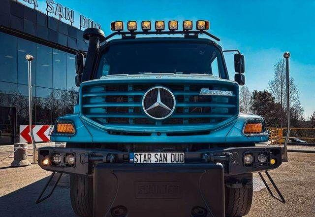 Mercedes-Benz Zetros 1833 4x4 Kipper Camper Chassis - Грузовик-шасси, Автоманипулятор: фото 3 Mercedes-Benz Zetros 1833 4x4 Kipper Camper Chassis - Грузовик-шасси, Автоманипулятор: фото 3