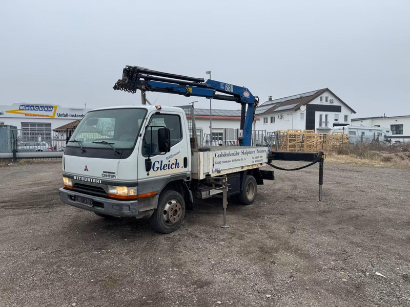 Mitsubishi Canter FE649 - Flatbed truck + crane - Грузовик бортовой/ Платформа, Автоманипулятор: фото 3 Mitsubishi Canter FE649 - Flatbed truck + crane - Грузовик бортовой/ Платформа, Автоманипулятор: фото 3