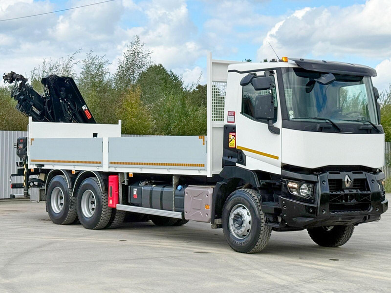 Renault C 430 *HIAB X - HIPRO 192 ES -4 + FUNK* 6x4 - Грузовик бортовой/ Платформа, Автоманипулятор: фото 4 Renault C 430 *HIAB X - HIPRO 192 ES -4 + FUNK* 6x4 - Грузовик бортовой/ Платформа, Автоманипулятор: фото 4