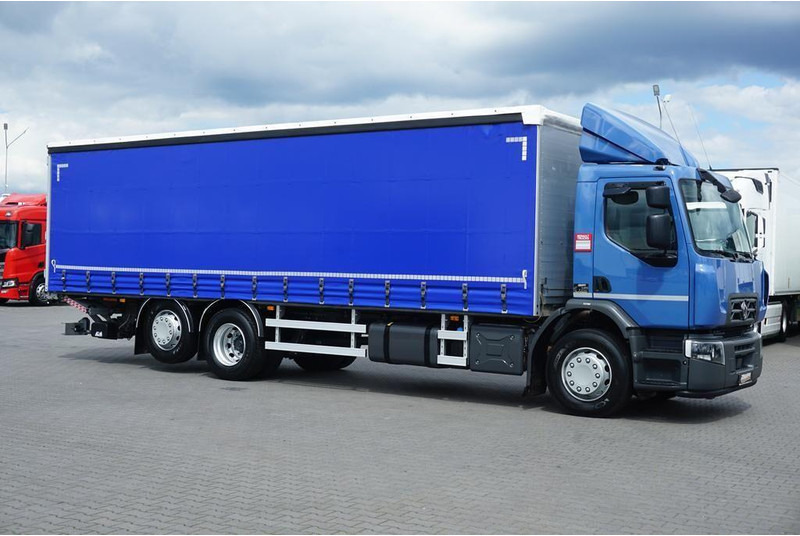 Renault D 320 / EURO 6 / FIRANKA + WINDA / 21 PALET / ŁAD. 16 530 KG - Тентованный грузовик: фото 4 Renault D 320 / EURO 6 / FIRANKA + WINDA / 21 PALET / ŁAD. 16 530 KG - Тентованный грузовик: фото 4