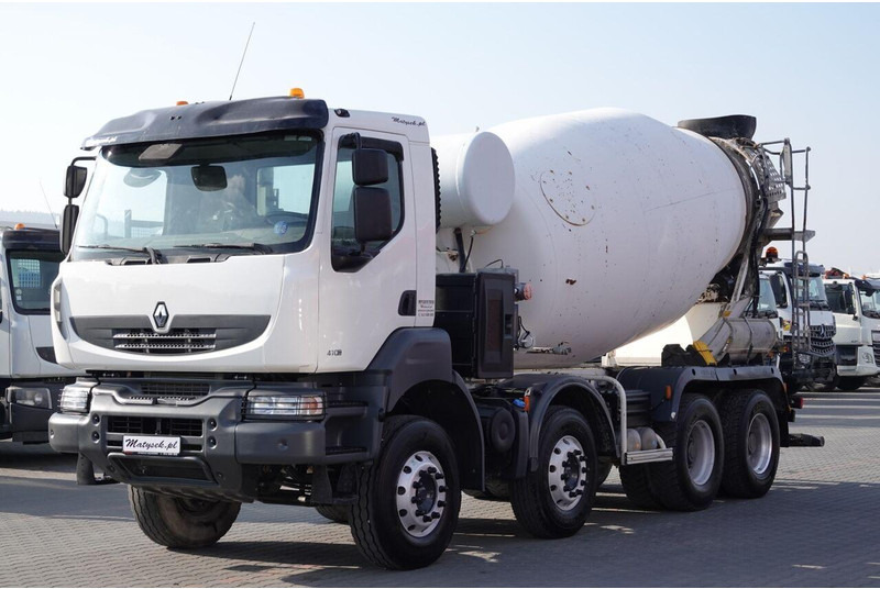 Renault KERAX 410 / 8X4 / BETONOMIESZARKA / GRUSZKA CIFA / 9 m3 / SPROWA - Автобетоносмеситель: фото 1 Renault KERAX 410 / 8X4 / BETONOMIESZARKA / GRUSZKA CIFA / 9 m3 / SPROWA - Автобетоносмеситель: фото 1