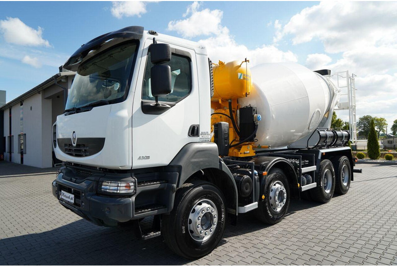 Renault KERAX 430 DXI / EURO 5 / 8X4 / BETONOMIESZARKA / 9 m3 / SCHWING - Автобетоносмеситель: фото 5 Renault KERAX 430 DXI / EURO 5 / 8X4 / BETONOMIESZARKA / 9 m3 / SCHWING - Автобетоносмеситель: фото 5