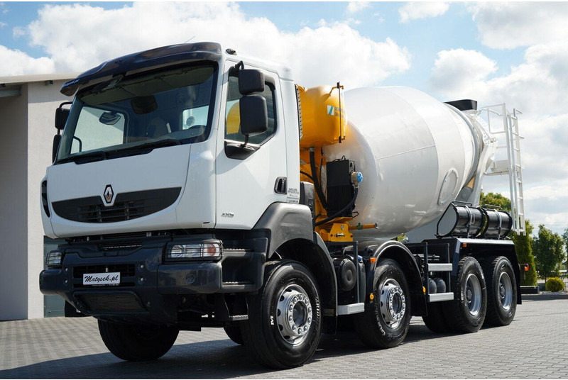 Renault KERAX 430 DXI / EURO 5 / 8X4 / BETONOMIESZARKA / 9 m3 / SCHWING - Автобетоносмеситель: фото 4 Renault KERAX 430 DXI / EURO 5 / 8X4 / BETONOMIESZARKA / 9 m3 / SCHWING - Автобетоносмеситель: фото 4