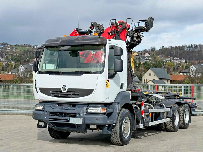 Renault KERAX 460 DXI * ABROLLKIPPER * EPSILON Q170Z69 * 6x4 - Крюковой мультилифт, Автоманипулятор: фото 2 Renault KERAX 460 DXI * ABROLLKIPPER * EPSILON Q170Z69 * 6x4 - Крюковой мультилифт, Автоманипулятор: фото 2
