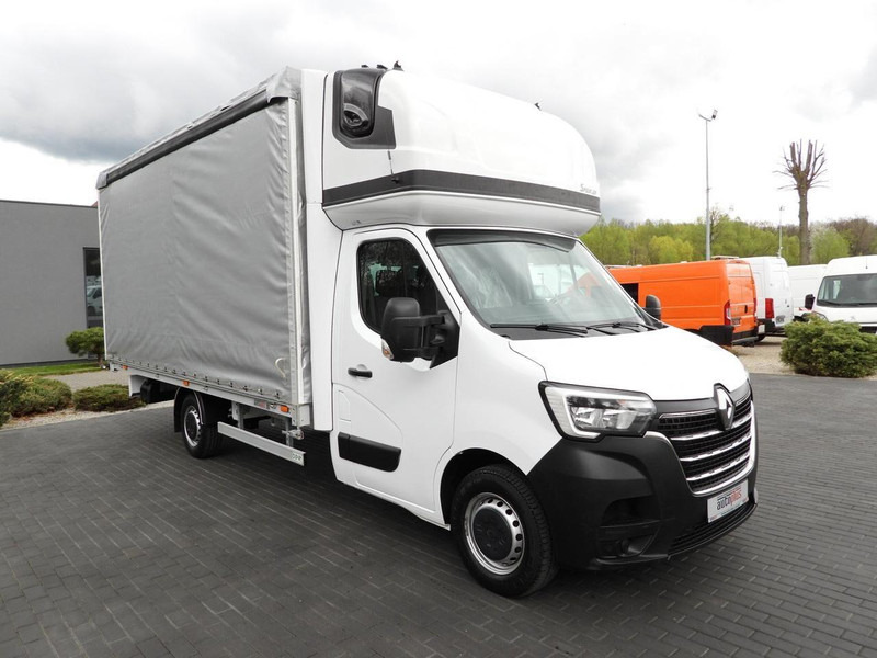 Renault MASTER PLANDEKA 10 PALET WEBASTO TEMPOMAT LEDY PNEUMATYKA KLIMA - Тентованный фургон: фото 4 Renault MASTER PLANDEKA 10 PALET WEBASTO TEMPOMAT LEDY PNEUMATYKA KLIMA - Тентованный фургон: фото 4