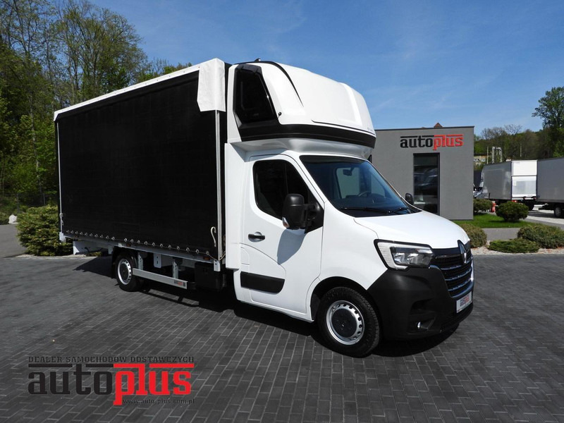 Renault MASTER PLANDEKA 10 PALET WEBASTO TEMPOMAT LEDY PNEUMATYKA KLIMA - Тентованный фургон: фото 1 Renault MASTER PLANDEKA 10 PALET WEBASTO TEMPOMAT LEDY PNEUMATYKA KLIMA - Тентованный фургон: фото 1