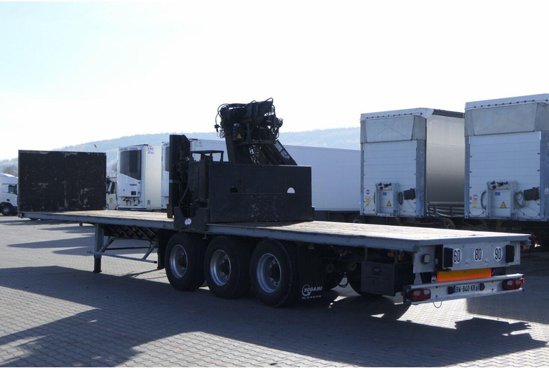 Samro NACZEPA PLATFORMA + HDS HIAB R 150 / DO BUDOWLANKI / PODŁOGA SZY - Полуприцеп бортовой/ Платформа: фото 4 Samro NACZEPA PLATFORMA + HDS HIAB R 150 / DO BUDOWLANKI / PODŁOGA SZY - Полуприцеп бортовой/ Платформа: фото 4