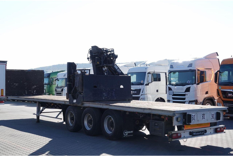Samro NACZEPA PLATFORMA / + HDS HIAB R 150 F3 - WYSÓW : 8 METRÓW - Полуприцеп бортовой/ Платформа: фото 5 Samro NACZEPA PLATFORMA / + HDS HIAB R 150 F3 - WYSÓW : 8 METRÓW - Полуприцеп бортовой/ Платформа: фото 5