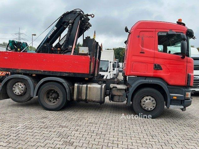 Scania 124 L 470 - Flatbed + crane - Грузовик бортовой/ Платформа, Автоманипулятор: фото 5 Scania 124 L 470 - Flatbed + crane - Грузовик бортовой/ Платформа, Автоманипулятор: фото 5