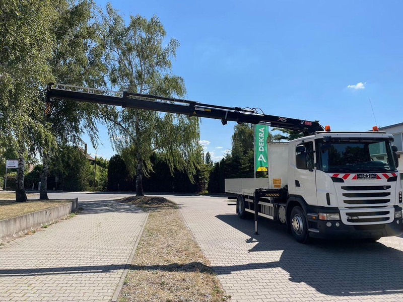 Scania G 380 Pritsche Kran Hiab 122B - Грузовик бортовой/ Платформа, Автоманипулятор: фото 4 Scania G 380 Pritsche Kran Hiab 122B - Грузовик бортовой/ Платформа, Автоманипулятор: фото 4