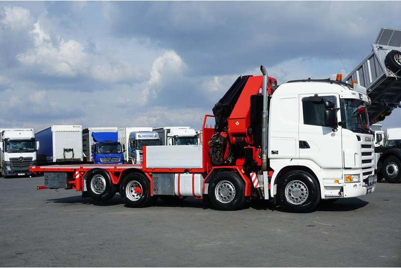 Scania G 480 / 8 X 2 / SKRZYNIOWY + HDS / HMF THOR - O K6 + JIB FJ 2000 - Грузовик бортовой/ Платформа, Автоманипулятор: фото 5 Scania G 480 / 8 X 2 / SKRZYNIOWY + HDS / HMF THOR - O K6 + JIB FJ 2000 - Грузовик бортовой/ Платформа, Автоманипулятор: фото 5