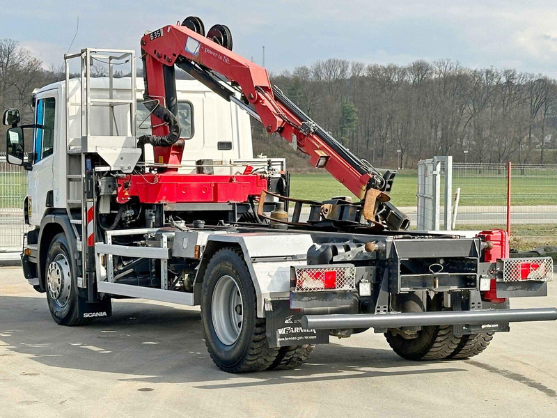 Scania P 250 * HMF 635 K2 + FUNK * TOPZUSTAND - Самосвал, Автоманипулятор: фото 4 Scania P 250 * HMF 635 K2 + FUNK * TOPZUSTAND - Самосвал, Автоманипулятор: фото 4