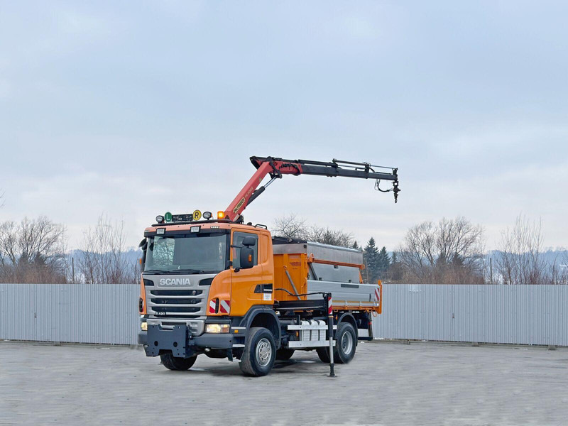 Scania R 420 Pritsche 4,15 m * PK 11002/FUNK * sandblaste - Грузовик бортовой/ Платформа, Автоманипулятор: фото 3 Scania R 420 Pritsche 4,15 m * PK 11002/FUNK * sandblaste - Грузовик бортовой/ Платформа, Автоманипулятор: фото 3