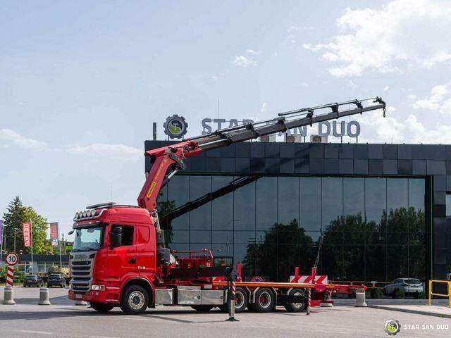 Scania R450 8x4 Palfinger PK 65002 SH HDS Crane - Грузовик бортовой/ Платформа, Автоманипулятор: фото 1 Scania R450 8x4 Palfinger PK 65002 SH HDS Crane - Грузовик бортовой/ Платформа, Автоманипулятор: фото 1
