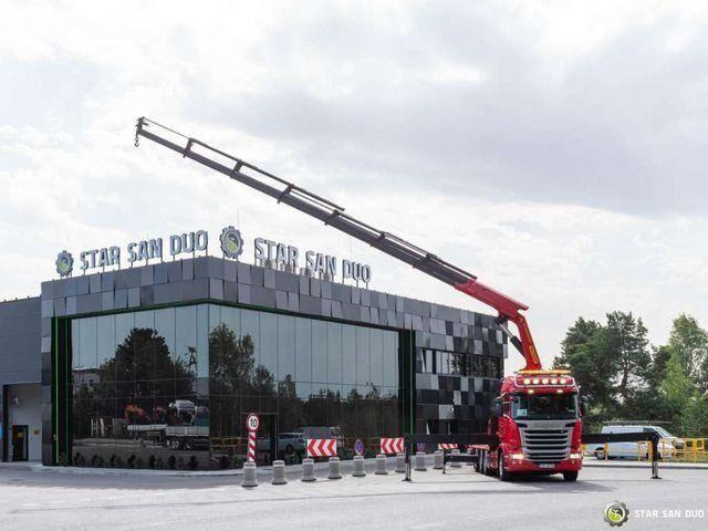 Scania R450 8x4 Palfinger PK 65002 SH HDS Crane - Грузовик бортовой/ Платформа, Автоманипулятор: фото 3 Scania R450 8x4 Palfinger PK 65002 SH HDS Crane - Грузовик бортовой/ Платформа, Автоманипулятор: фото 3