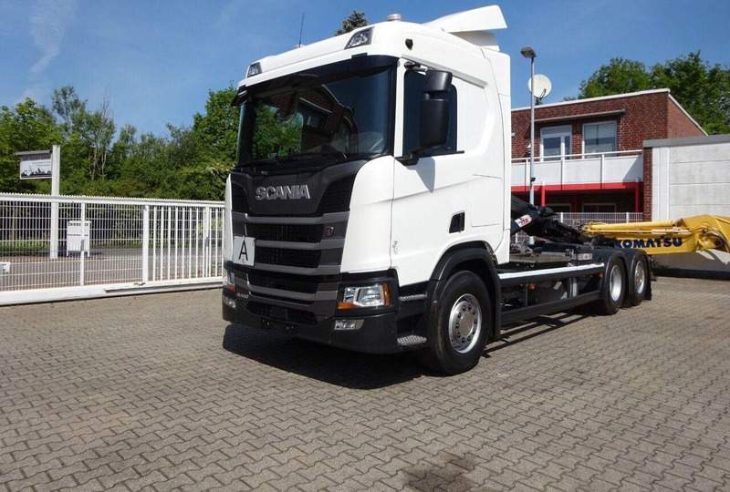 Scania R450 Hook lift truck 6x2 - Крюковой мультилифт: фото 1 Scania R450 Hook lift truck 6x2 - Крюковой мультилифт: фото 1