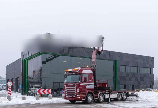 Scania R480 8x2 FASSI F800 BXP.26 Crane Fly Jib - Грузовик бортовой/ Платформа, Автоманипулятор: фото 4 Scania R480 8x2 FASSI F800 BXP.26 Crane Fly Jib - Грузовик бортовой/ Платформа, Автоманипулятор: фото 4