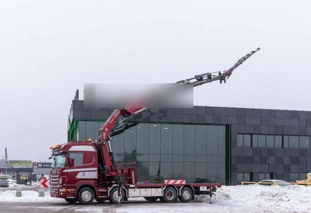 Scania R480 8x2 FASSI F800 BXP.26 Crane Fly Jib - Грузовик бортовой/ Платформа, Автоманипулятор: фото 1 Scania R480 8x2 FASSI F800 BXP.26 Crane Fly Jib - Грузовик бортовой/ Платформа, Автоманипулятор: фото 1