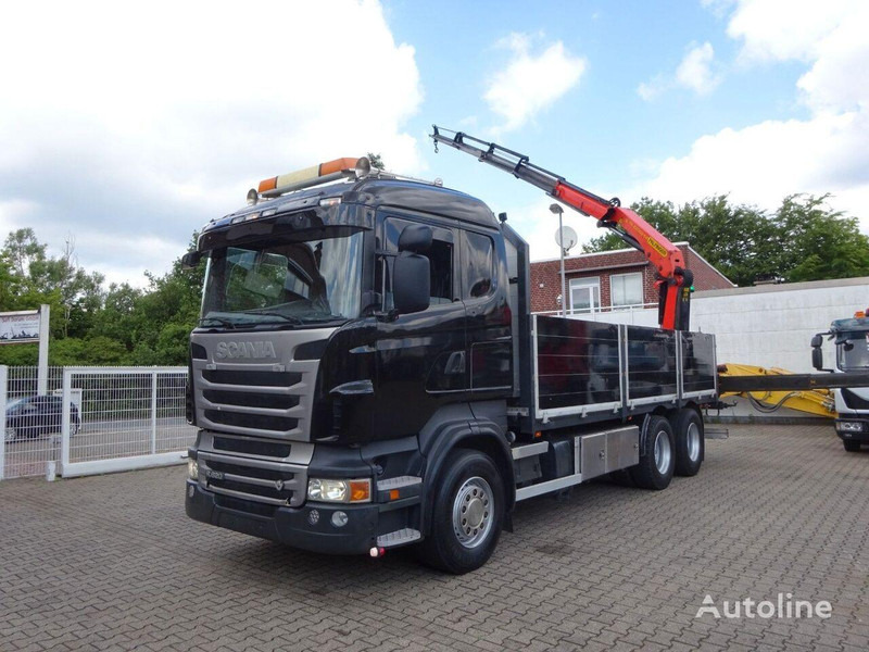 Scania R620 V8 - Flatbed+crane - Грузовик бортовой/ Платформа, Автоманипулятор: фото 2 Scania R620 V8 - Flatbed+crane - Грузовик бортовой/ Платформа, Автоманипулятор: фото 2