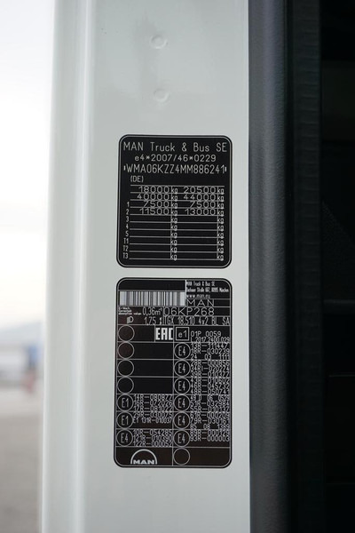 Тягач MAN TGX / 18.510 / EURO 6 / GX / ACC / RETARDER / I – COOL: фото 11