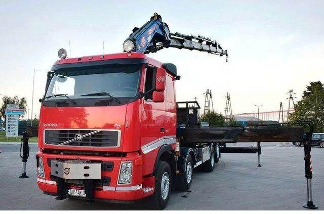 Volvo FH 400 8x2 PM 85 85027 KRAN cran - Грузовик бортовой/ Платформа, Автоманипулятор: фото 1 Volvo FH 400 8x2 PM 85 85027 KRAN cran - Грузовик бортовой/ Платформа, Автоманипулятор: фото 1