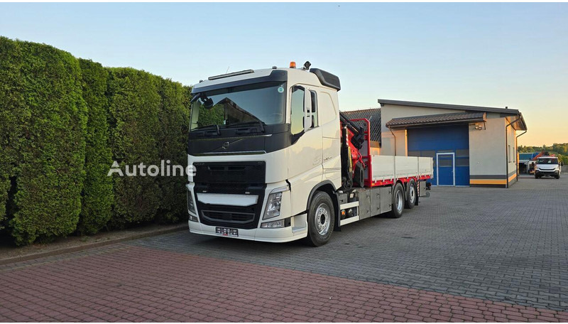 Volvo FH 540 - Flatbed+crane 6x2 - Грузовик бортовой/ Платформа, Автоманипулятор: фото 1 Volvo FH 540 - Flatbed+crane 6x2 - Грузовик бортовой/ Платформа, Автоманипулятор: фото 1