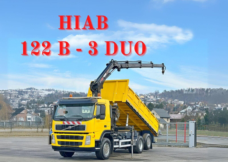 Volvo FM 330 Kipper 5,50m*HIAB 122 B -3 DUO*TOPZUSTAND - Самосвал, Автоманипулятор: фото 1 Volvo FM 330 Kipper 5,50m*HIAB 122 B -3 DUO*TOPZUSTAND - Самосвал, Автоманипулятор: фото 1