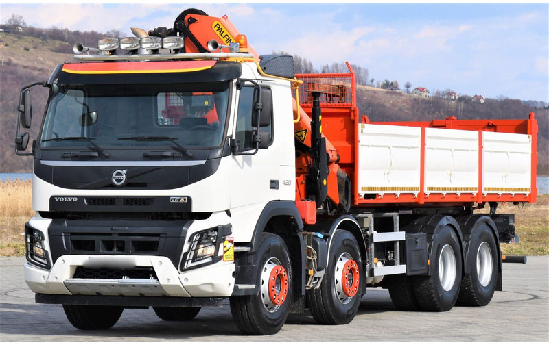 Volvo FMX 420 Kipper 6,20m *PK 1850 2 - SH B*FUNK/8x4 - Самосвал, Автоманипулятор: фото 4 Volvo FMX 420 Kipper 6,20m *PK 1850 2 - SH B*FUNK/8x4 - Самосвал, Автоманипулятор: фото 4