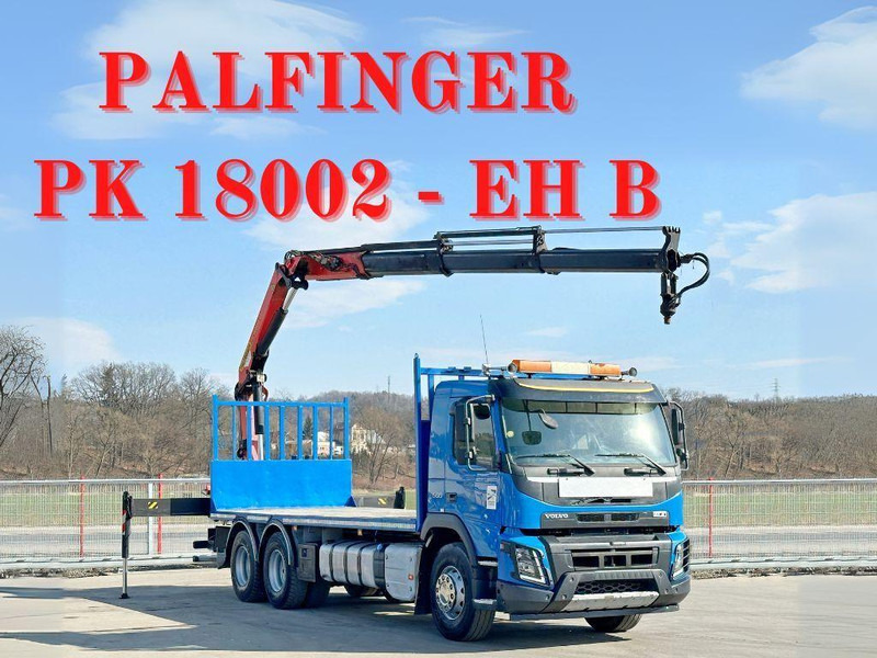Volvo FMX 500 * PK 18002 - EH B + FUNK/6x4 * TOP - Грузовик бортовой/ Платформа, Автоманипулятор: фото 1 Volvo FMX 500 * PK 18002 - EH B + FUNK/6x4 * TOP - Грузовик бортовой/ Платформа, Автоманипулятор: фото 1